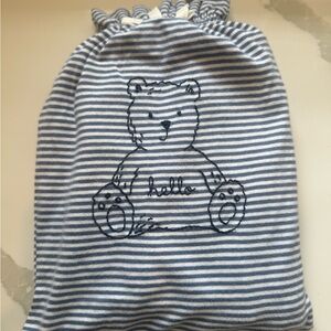 GAP Baby Striped Blue & White gift set